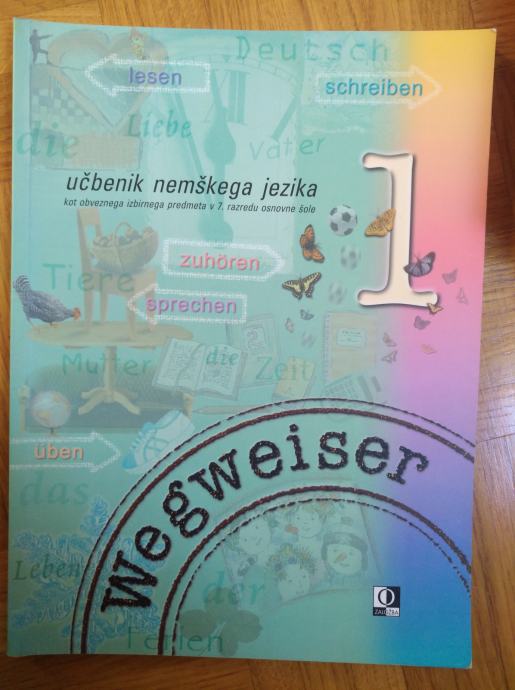 Wegweiser 1 - učbenik in delovni zvezek