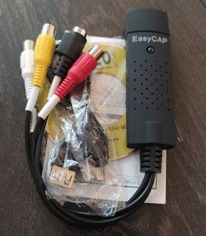 Easycap , video snemalnik za presnemavanje video kaset