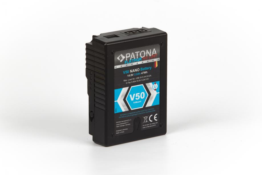 V-Mount baterija PATONA Platinum 47Wh