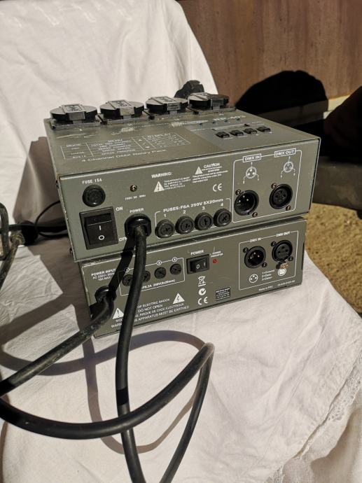 Dmx dimmer oz switcher za luci 2komada