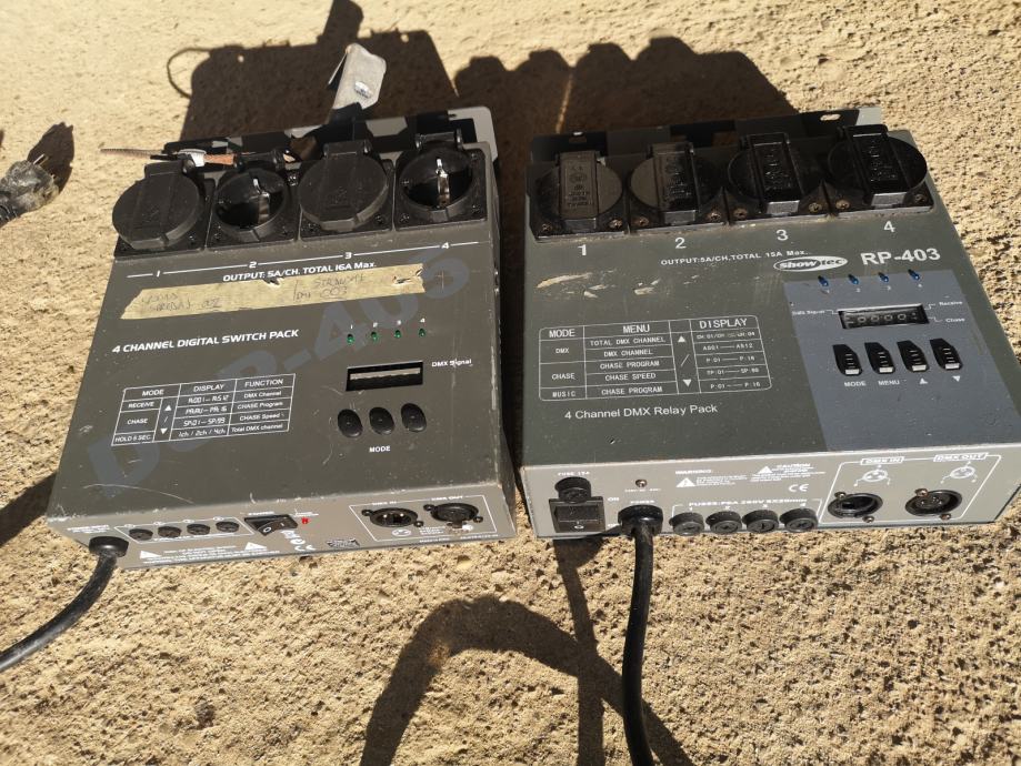 Dmx dimmer oz switcher za luci 2komada