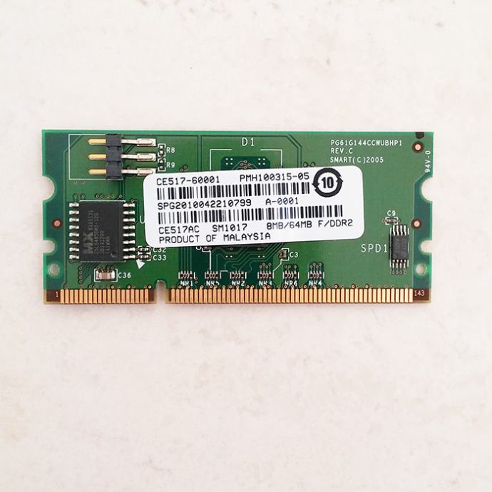 RAM modul HP CE517-60001 8MB/64MB 16 BIT Flash DDR2 SO Dimm pomnilnik