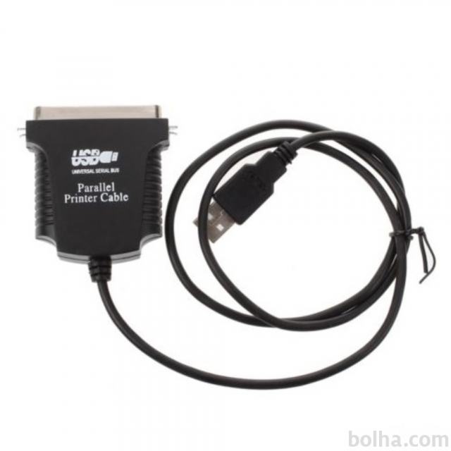 USB v Paralel 36 Pin Centronics Printer Adapter kabel nov