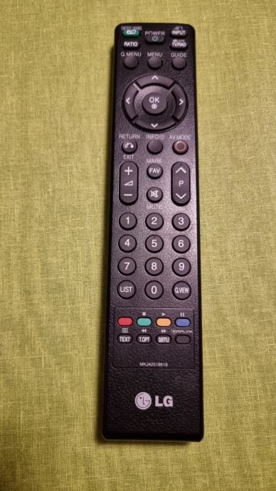 Télécommande Pour Téléviseurs LG (MKJ42519618, 42LG2000, 42LG30...) - Neuf