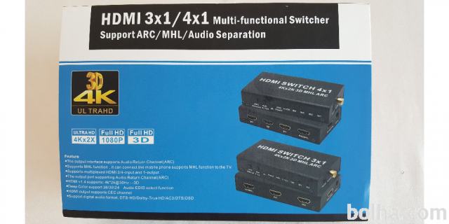 HDMI switch 4 x 1