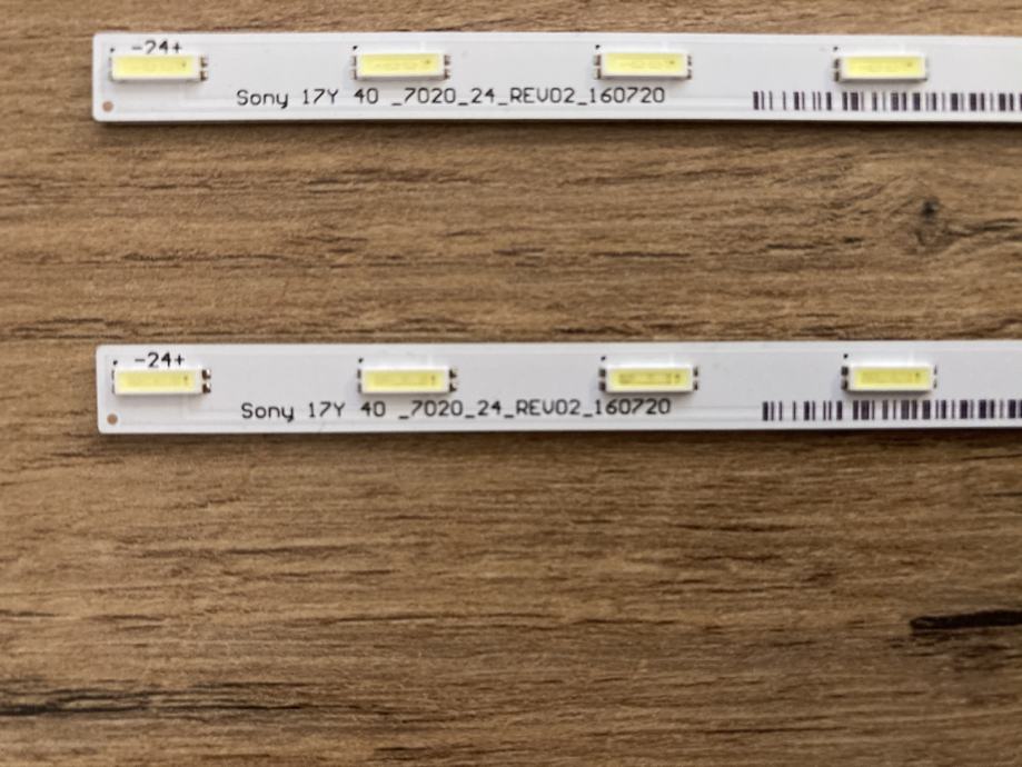 4 Strisce LED Retroilluminazione Per Sony KDL-70W850B KDL-70W830B – SYV7031 00.P2C01GA01 Rev.A - 5