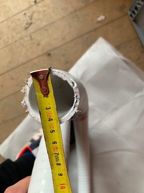 Armirana PVC cev notranji premer 40 mm