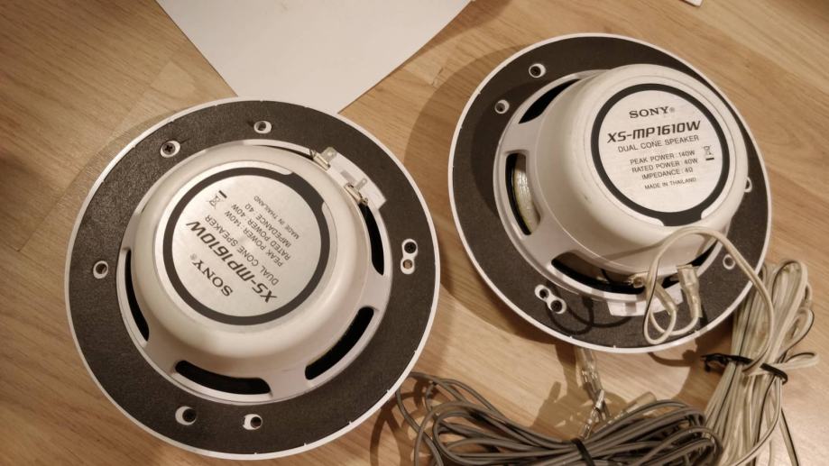 Sony XSMP1610W marine zvočniki