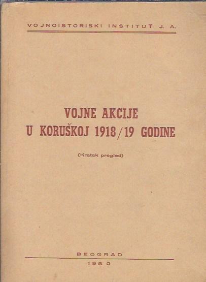 Vojne akcije u Koruškoj 1918/19 godine