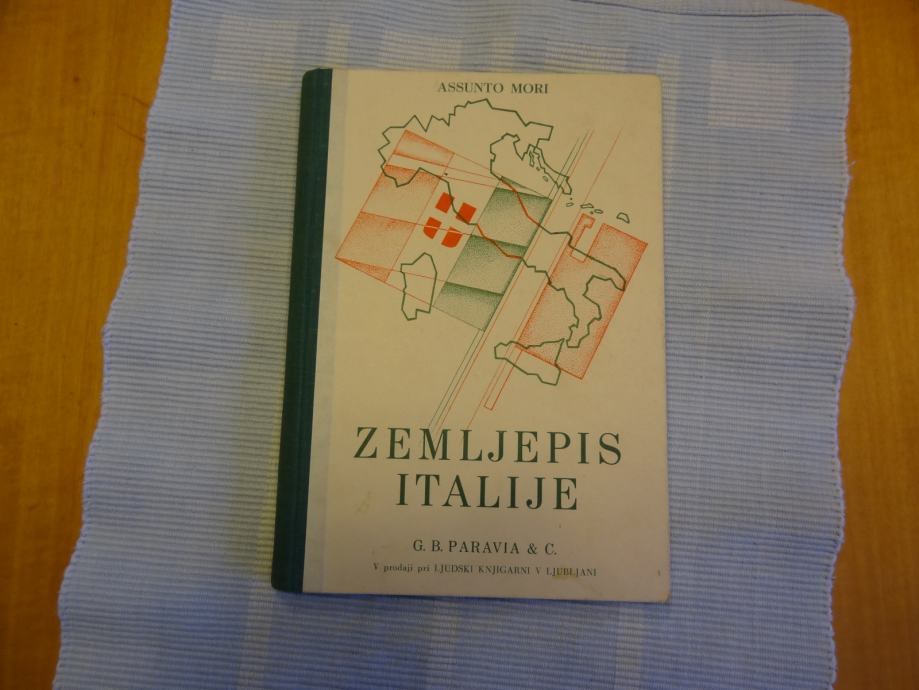 Zemljepis   Italije   1942  slovenska izdaja