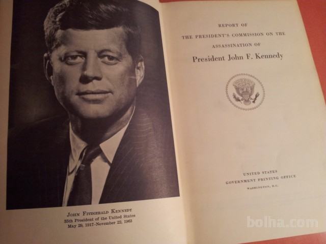 Zgodovinska angleška knjiga-Kennedy. US. 1964-