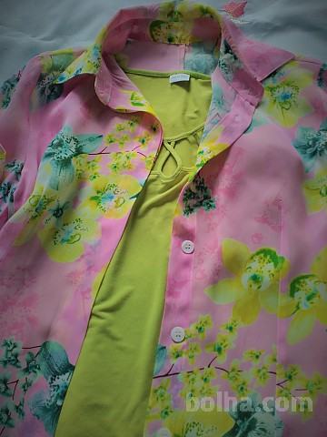 Bluza in top-usklajenih barv 36/38