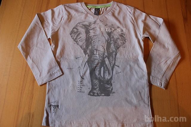 Majica dolgi rokav slon Zara, št. 110