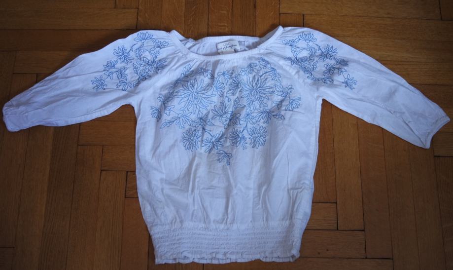 poletna bluza z vezenino, H&M, 8-9 let, št. 134