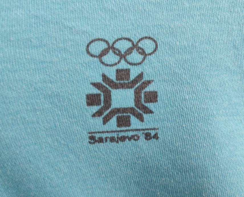 Sarajevo 84 olimpijske igre športni pulover otroška 12let ženska majca