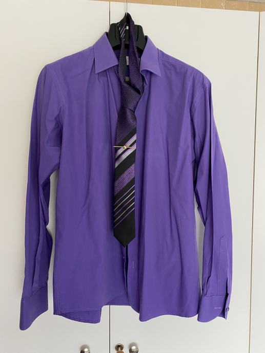 Moška srajca + kravata  -  različne barve velikost L
