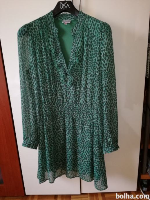 Ženska obleka tunika bluza zelena 44