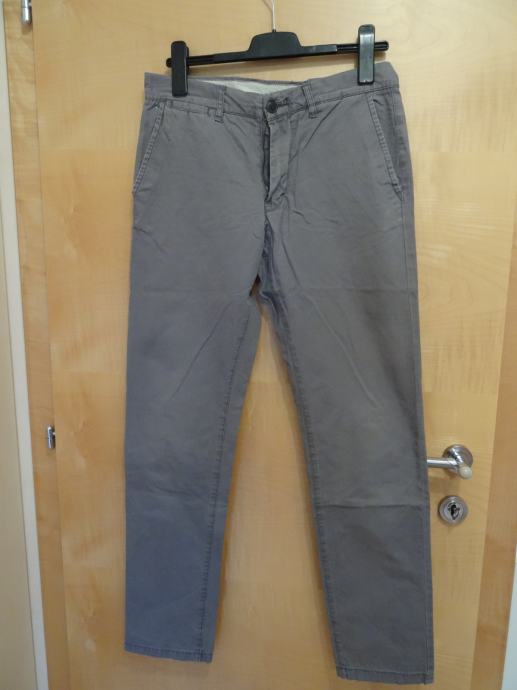 hlače, velikost EUR 31, H & M, model Slim Fit, sive
