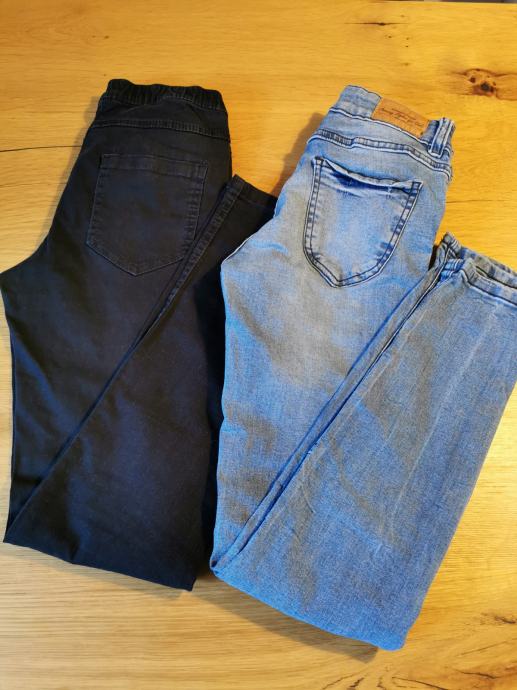 Dekliške dolge hlače tanjše in jeans H&M in Page one young 152 (11-12)