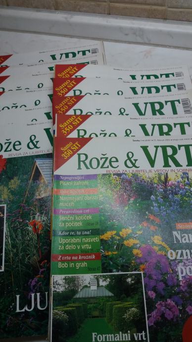 ROŽE & VRT 2002, zbirka 11 revij