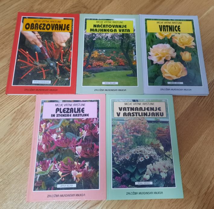 Knjige: Moje vrtne rastline