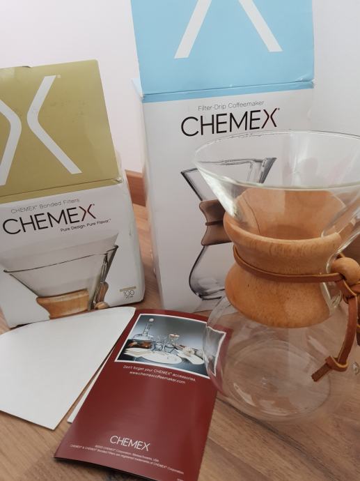 Chemex filter vrč za pripravo kave