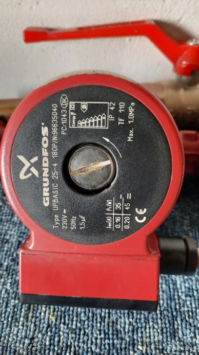 Crpalka grunfos 25-4 180p in ostalo