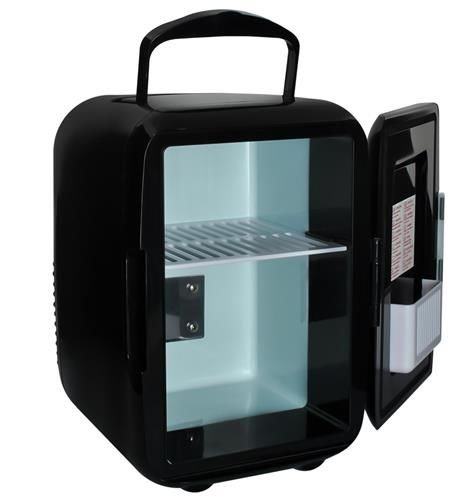 Prenosni turistični hladilnik 4L 12-220V črn