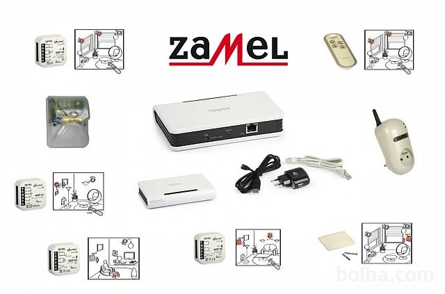 Smart pametna hiša krmiljenje extra free Zamel Baza EFC-02