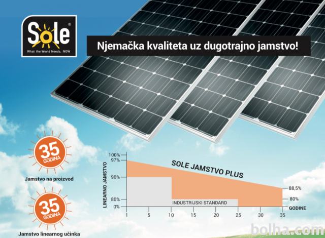 Solarni panel SOLE 300 Sončne elektrarne i oprema