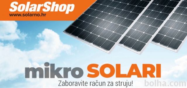 Solarni paneli Sončne elektrarne