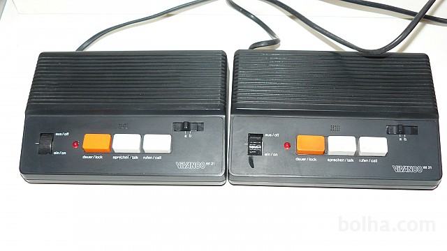 Domofon intercom varuška brezžični VIVANCO WI21, star rabljen delujoč