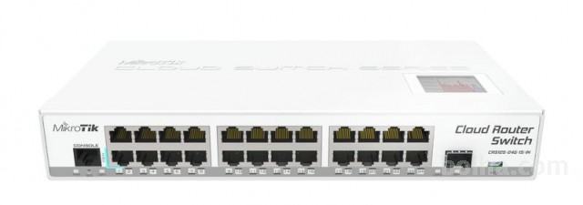 Mikrotik Cloud Router CRS125 24G-1S-IN / RM / 2HnD