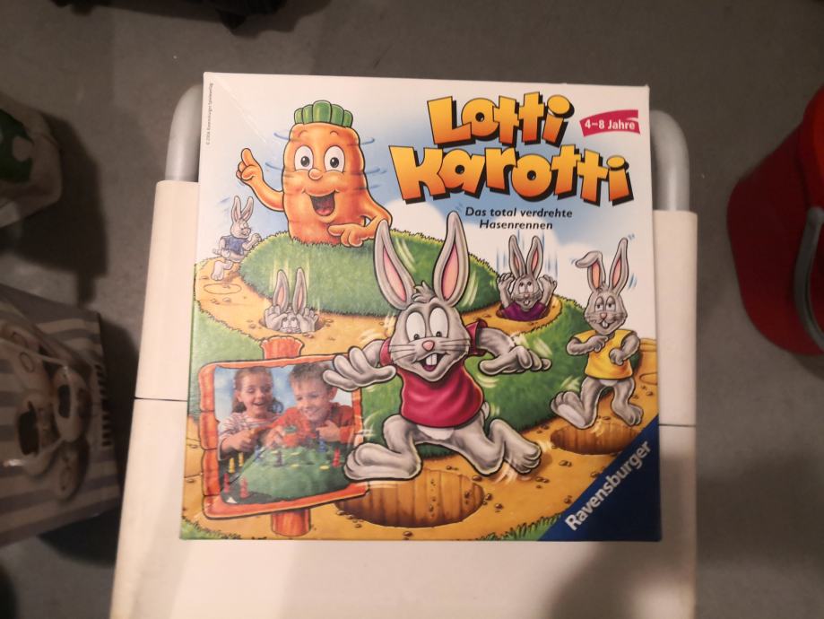 Lotti karotti in Banana express, oboje Ravensburger