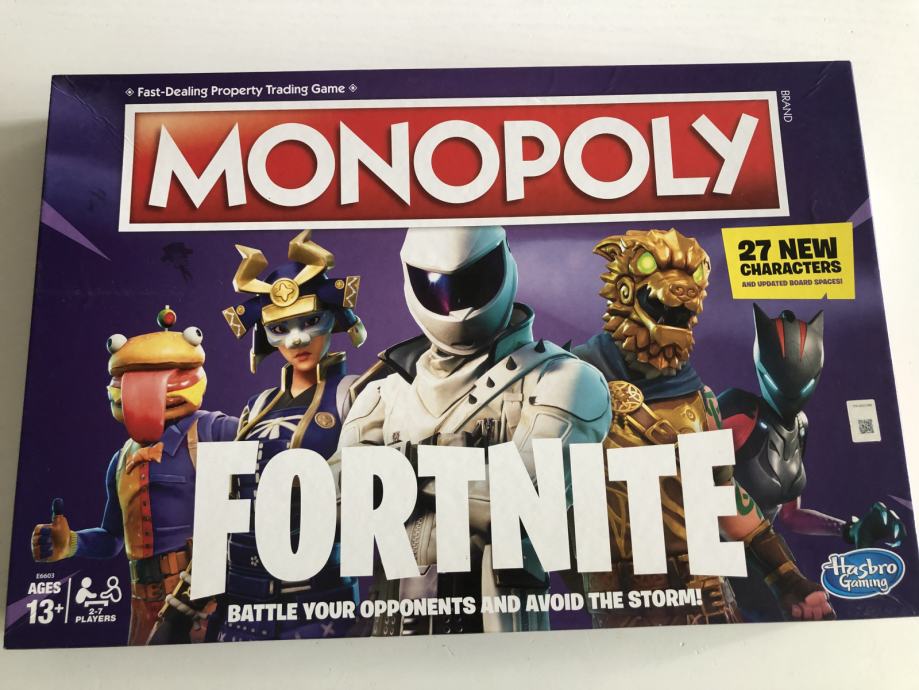Monopoly Fortnite družabna igra