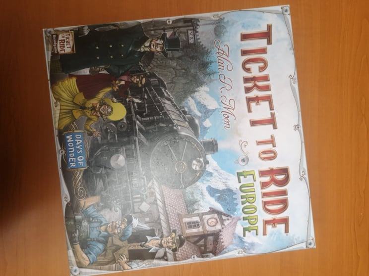 Ticket to ride: Europe, Slovenska izdaja