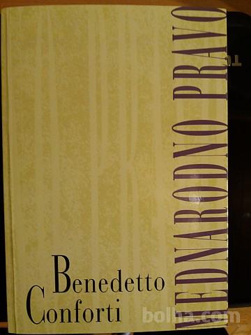 Knjiga - učbenik Mednarodno pravo Benedetto Conforti