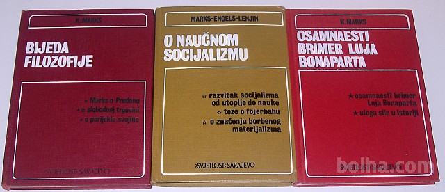 Komplet marksistična literatura - Marx, Engels, Lenin