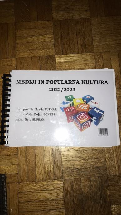 Mediji in popularna kultura, skripta (FDV)