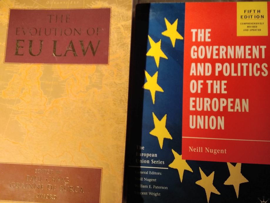 Razvoj prava EU ter pregled  institucij in  politik EU