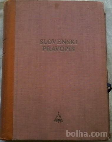 SLOVENSKI PRAVOPIS