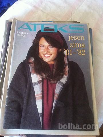 revija ATEKS kataloška prodaja 1981-82 in 1982-83, naprodaj
