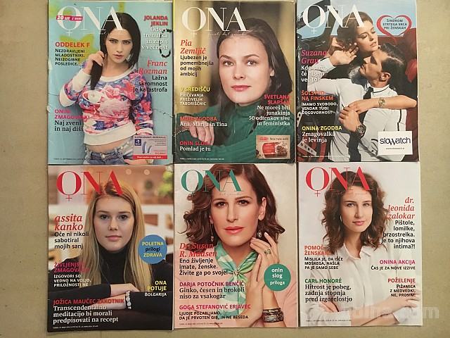 *Revija ONA+ za vse ženske, ki želijo živeti kot ženske - 6x