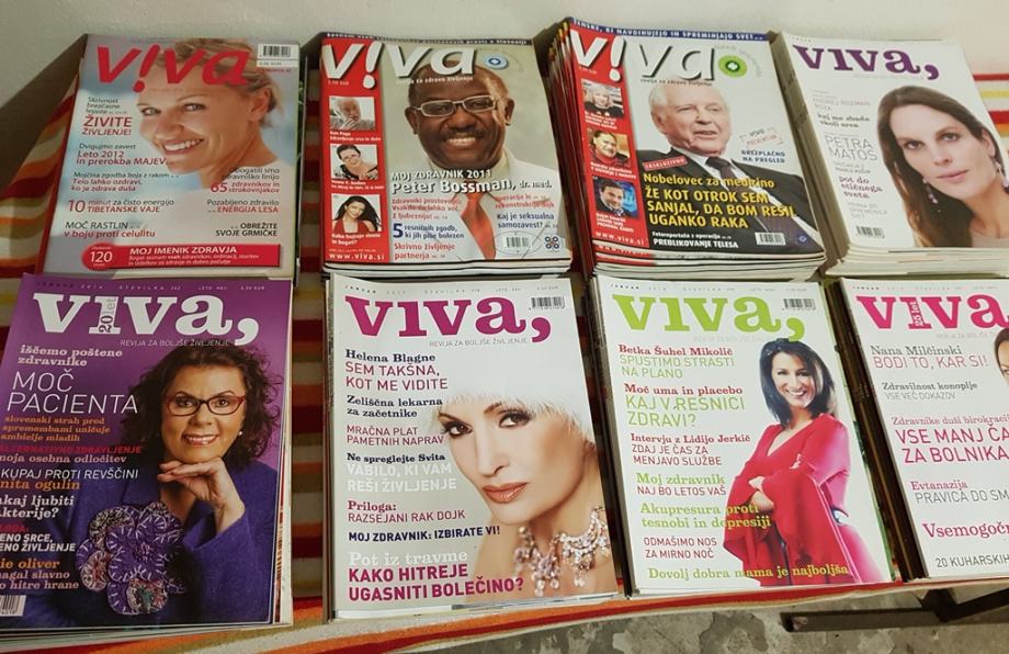 Ugiodno prodam revije Viva 71 izvodov