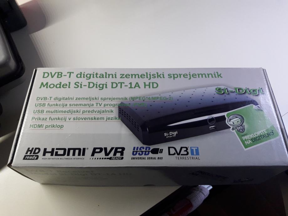 DVB-T digitalni zemeljski sprejemnik Si - Digi