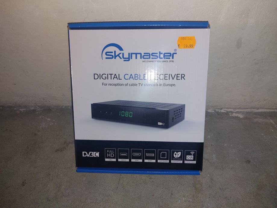Skymaster DVBC Full HD digitalni kabelski sprejemnik