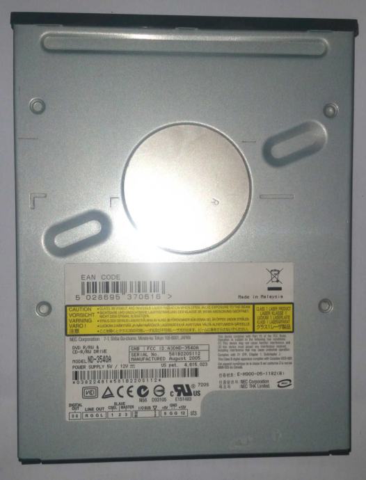 DVD NEC ND-3540A IDE