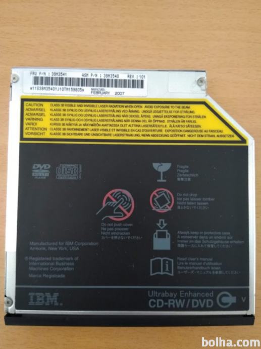 IBM CD-RW DVD Combo Slimline Optical Drive