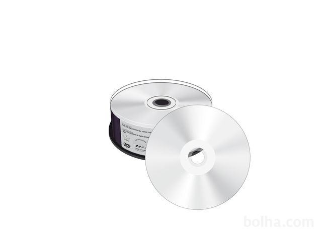 MediaRange DVD-R 16x 4.7 GB FS Silver Printable 100 kom