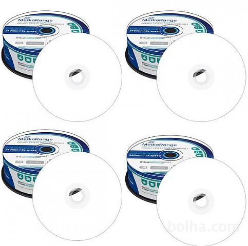 MediaRange DVD+R 8x DL 8.5GB Double Layer Printable, 100 kom